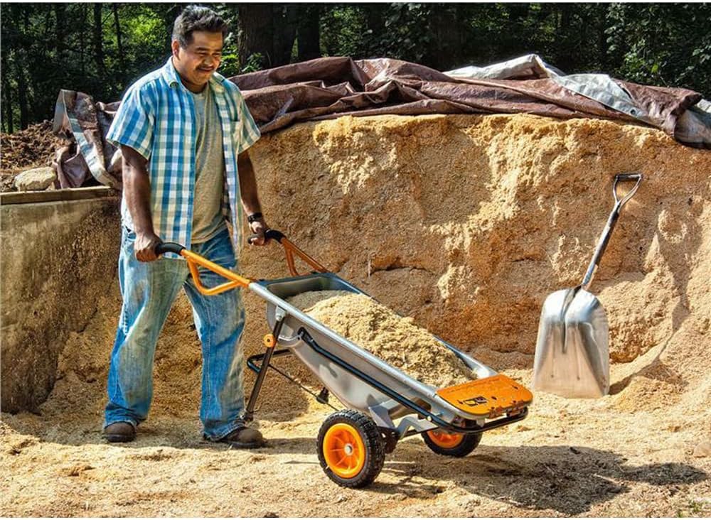 Thumbnail 12 de WORX AEROCART™ WG050: Carretilla Multifunción 8 en 1 🚜