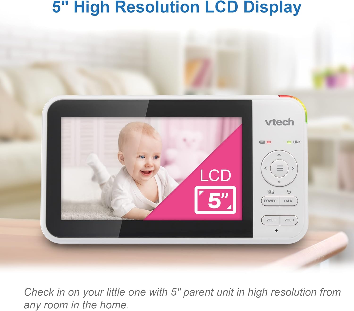 Thumbnail 4 de VTech VM924 5" video baby monitor