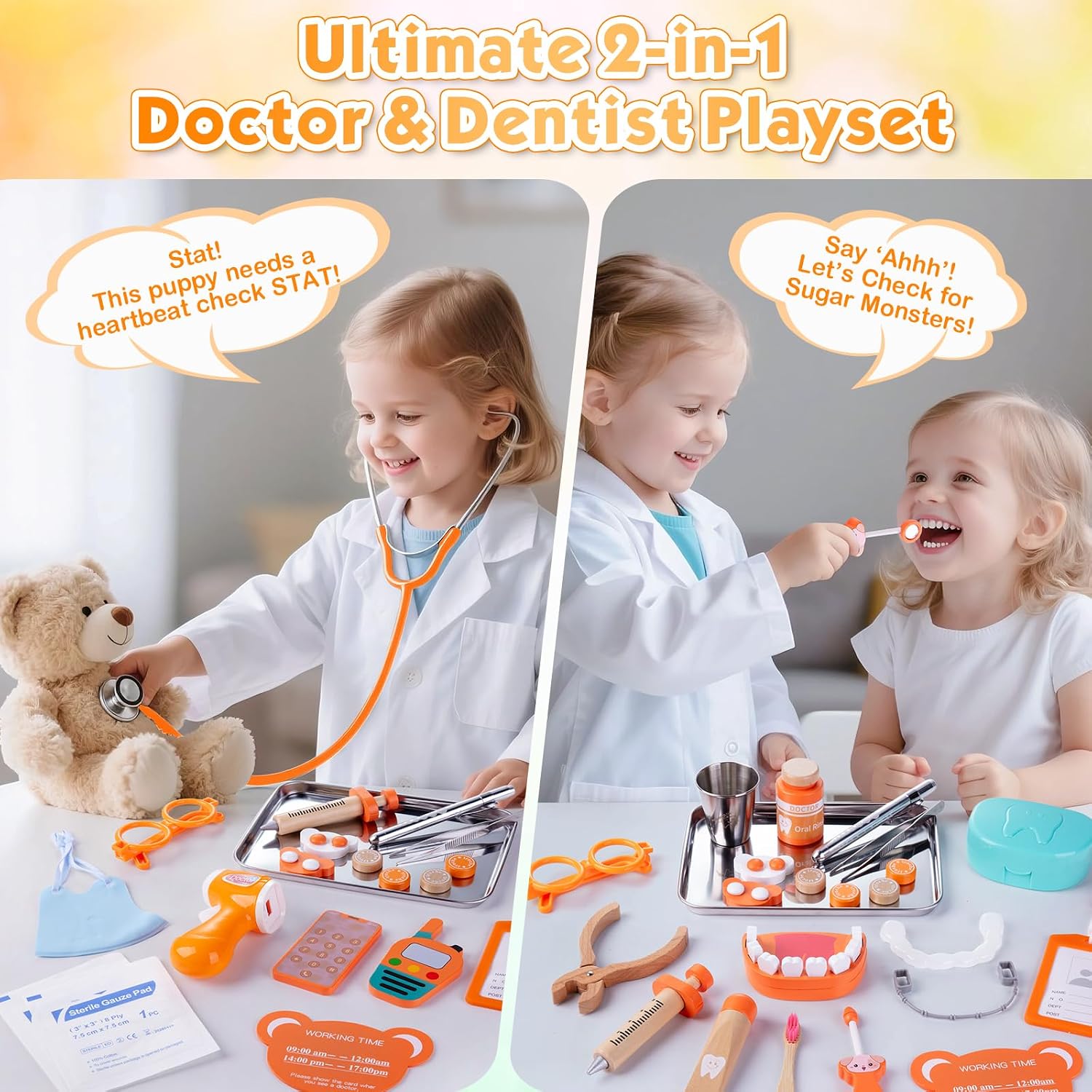 Detalle de EFO SHM Kids Doctors Set 3+