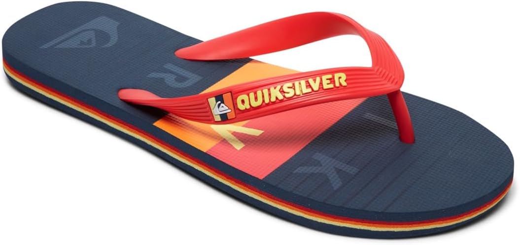 Detalle de Quiksilver Homme Molokai Word Block Youth – Chaussures de plage et piscine