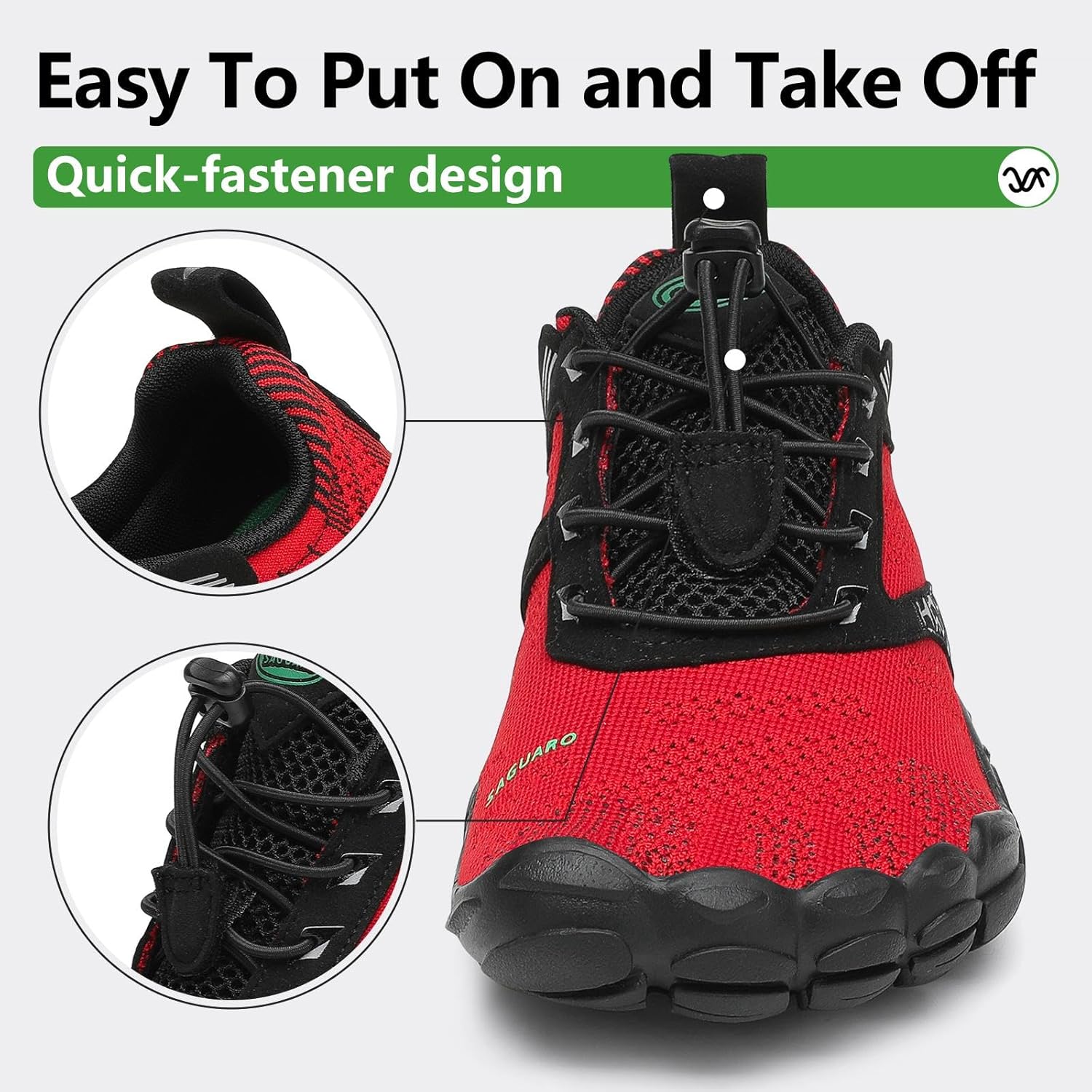Thumbnail 3 de SAGUARO Barfußschuhe Unisex – Minimalistische Fitnessschuhe für Damen & Herren, Gr.36–48