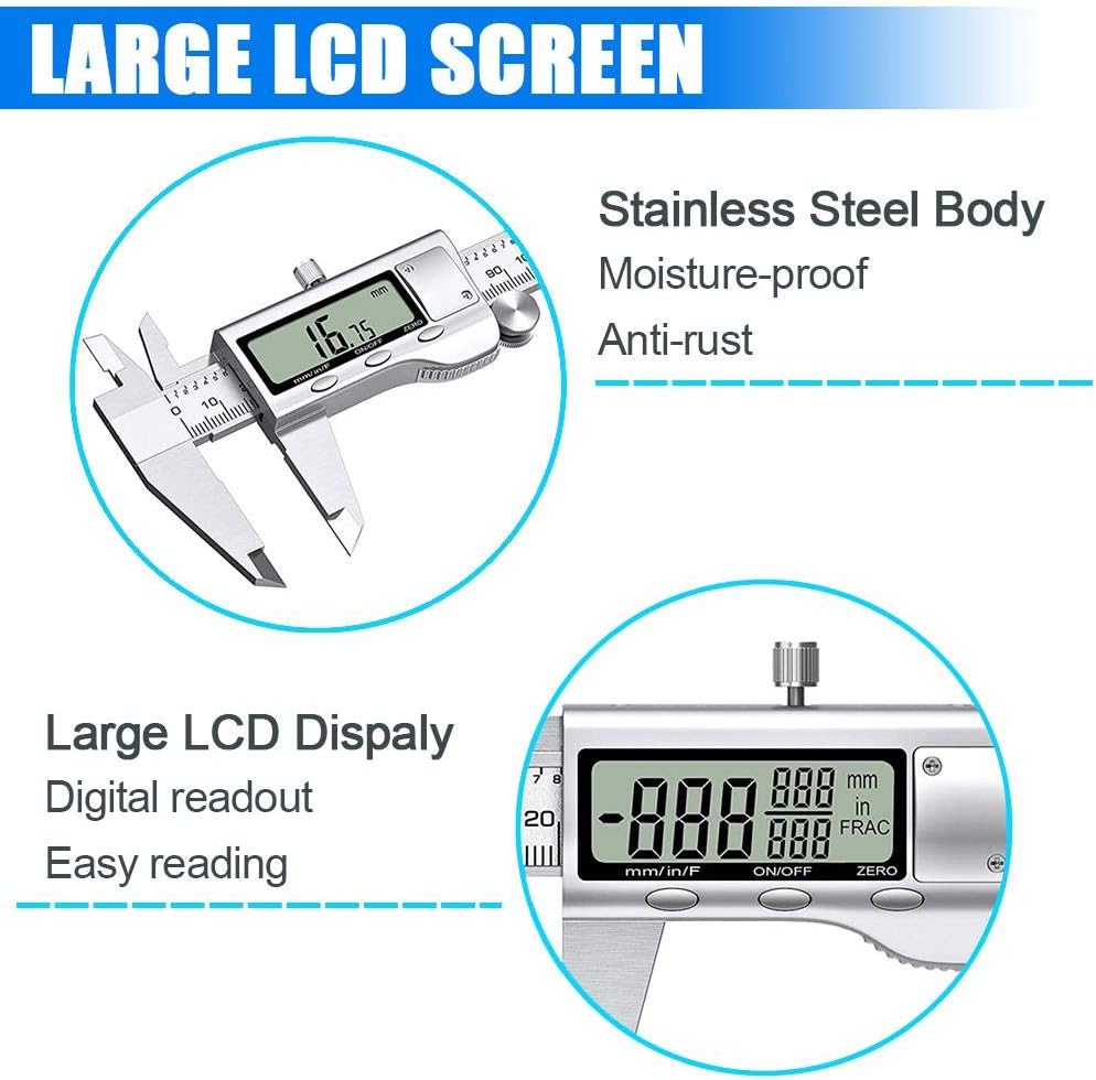 Detalle 2 de Digital Caliper, 6-Inch