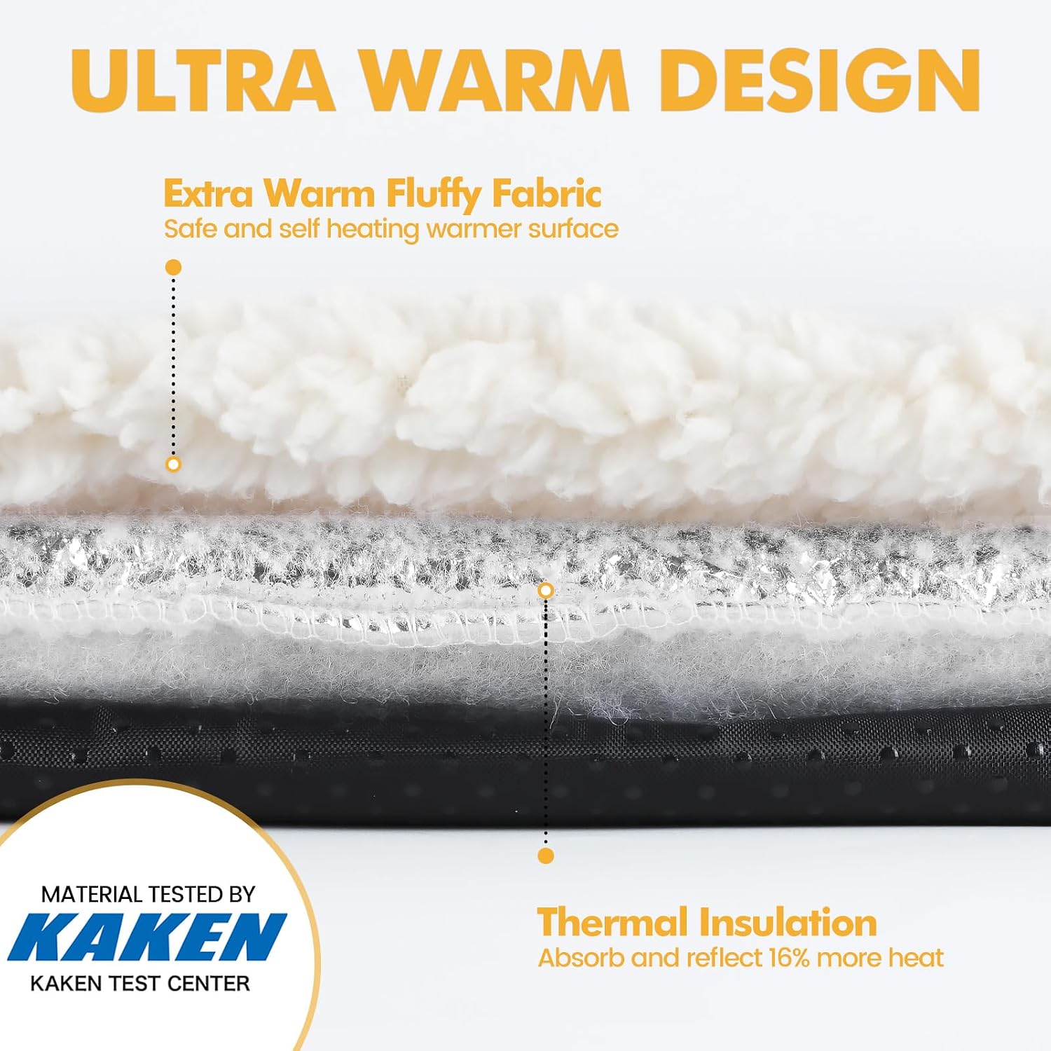 Detalle 2 de Mora Pets Self-Warming Cat Bed Mat, 29.1 x 18.9 in, Washable Cover