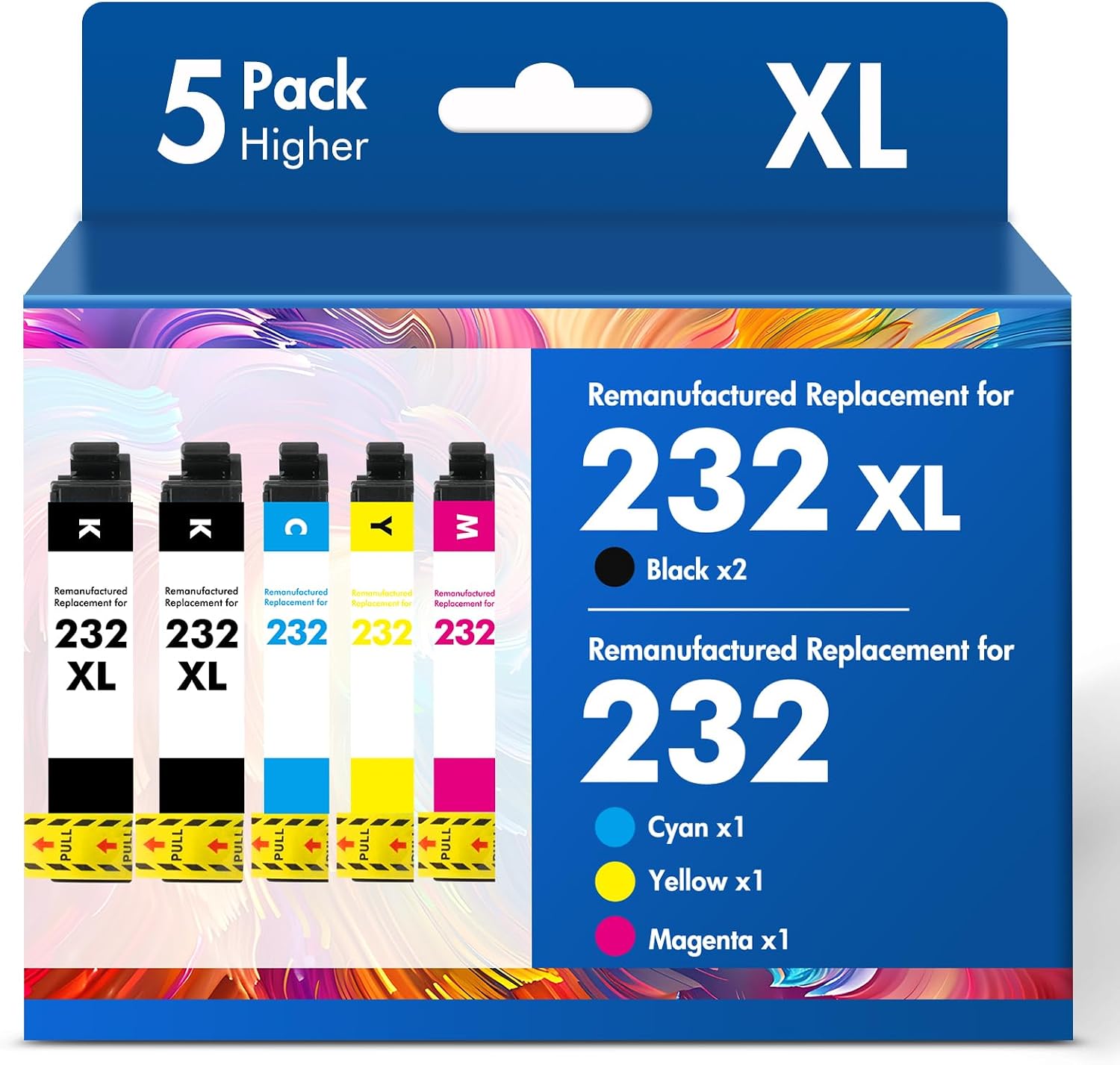 Detalle de Remanufactured 232XL Ink Cartridges