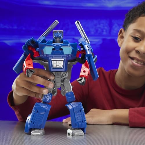 Detalle 2 de Transformers One Optimus Prime figura 2 en 1 6+ 🎲
