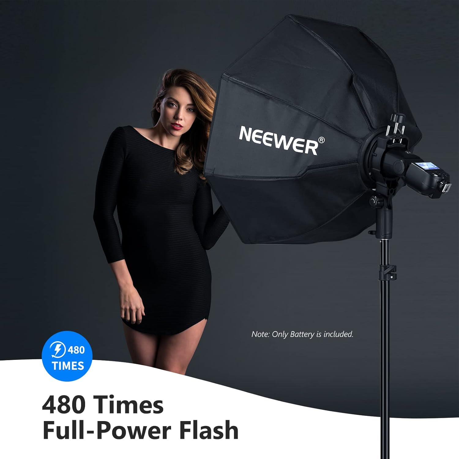 Thumbnail 2 de NEEWER 7.4V 2600mAh Replacement Li-ion Battery for Neewer Flash Speedlites