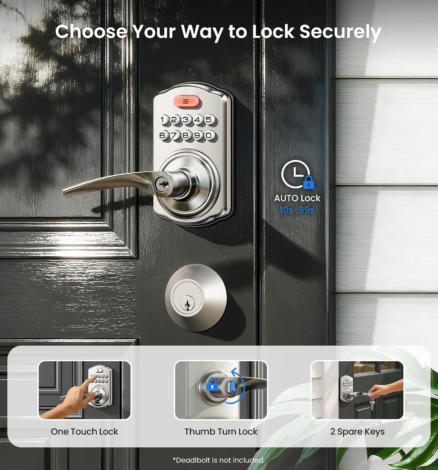 Detalle de Veise Keypad Door Lock KS04