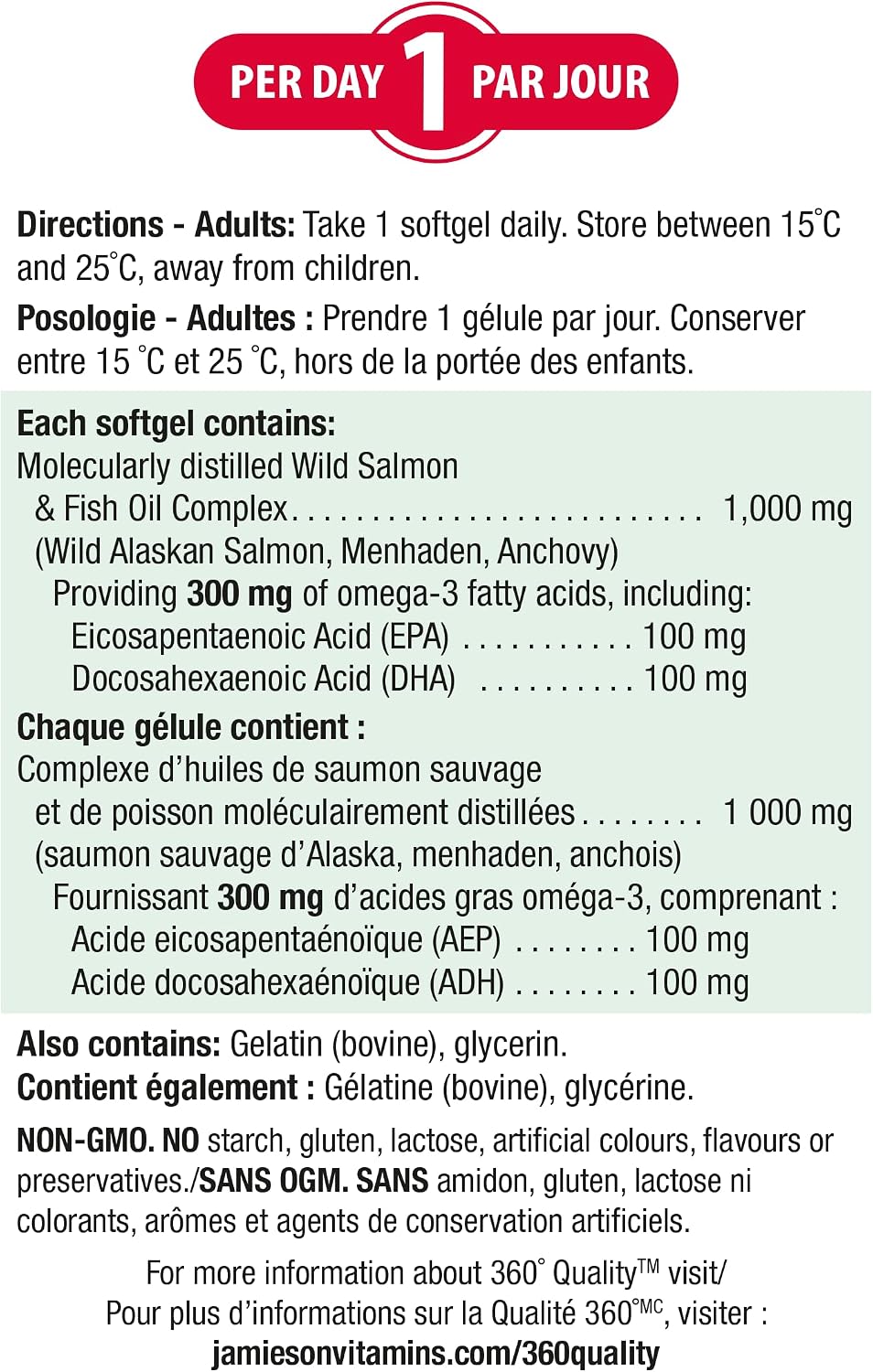 Thumbnail 5 de Jamieson Fish Oil Softgels 1,000 mg