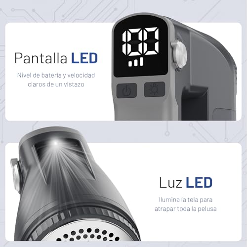 Thumbnail 2 de BEAUTURAL Rasoir Électrique à Peluches USB C