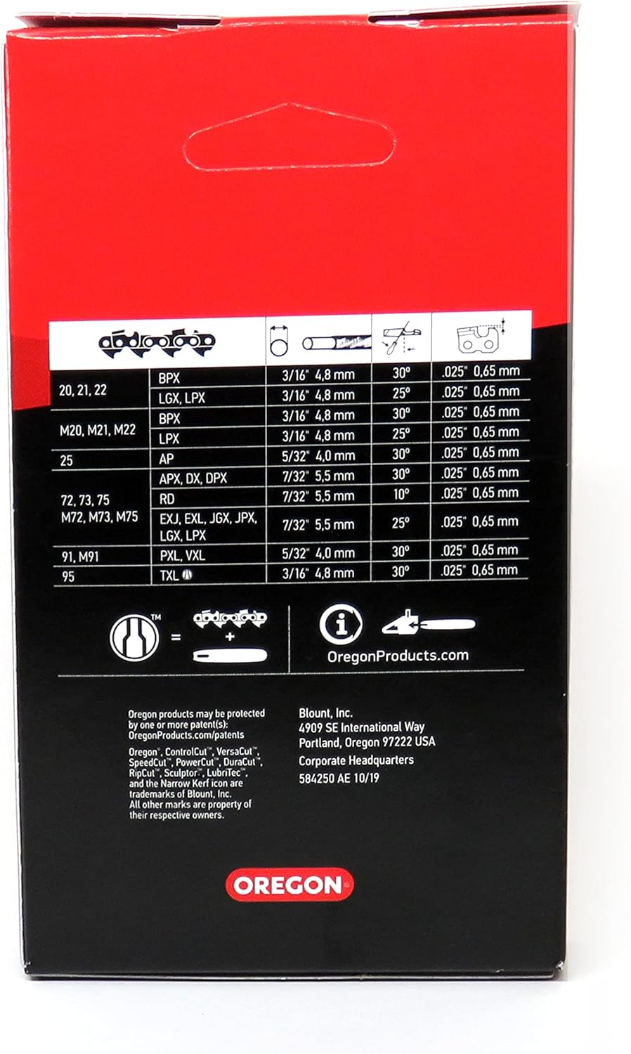 Thumbnail 1 de Oregon 22LGX PowerCut cadena 40 cm, 62 eslabones 📷