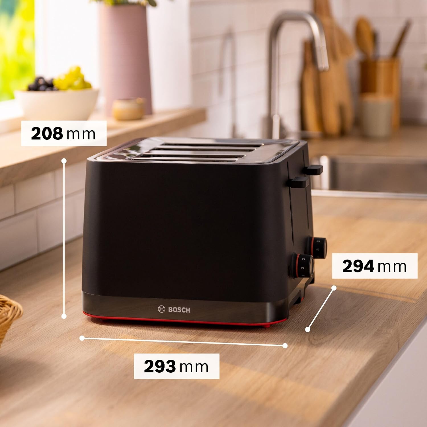 Detalle 2 de Bosch MyMoment Infuse TAT3M143GB 4-slice toaster