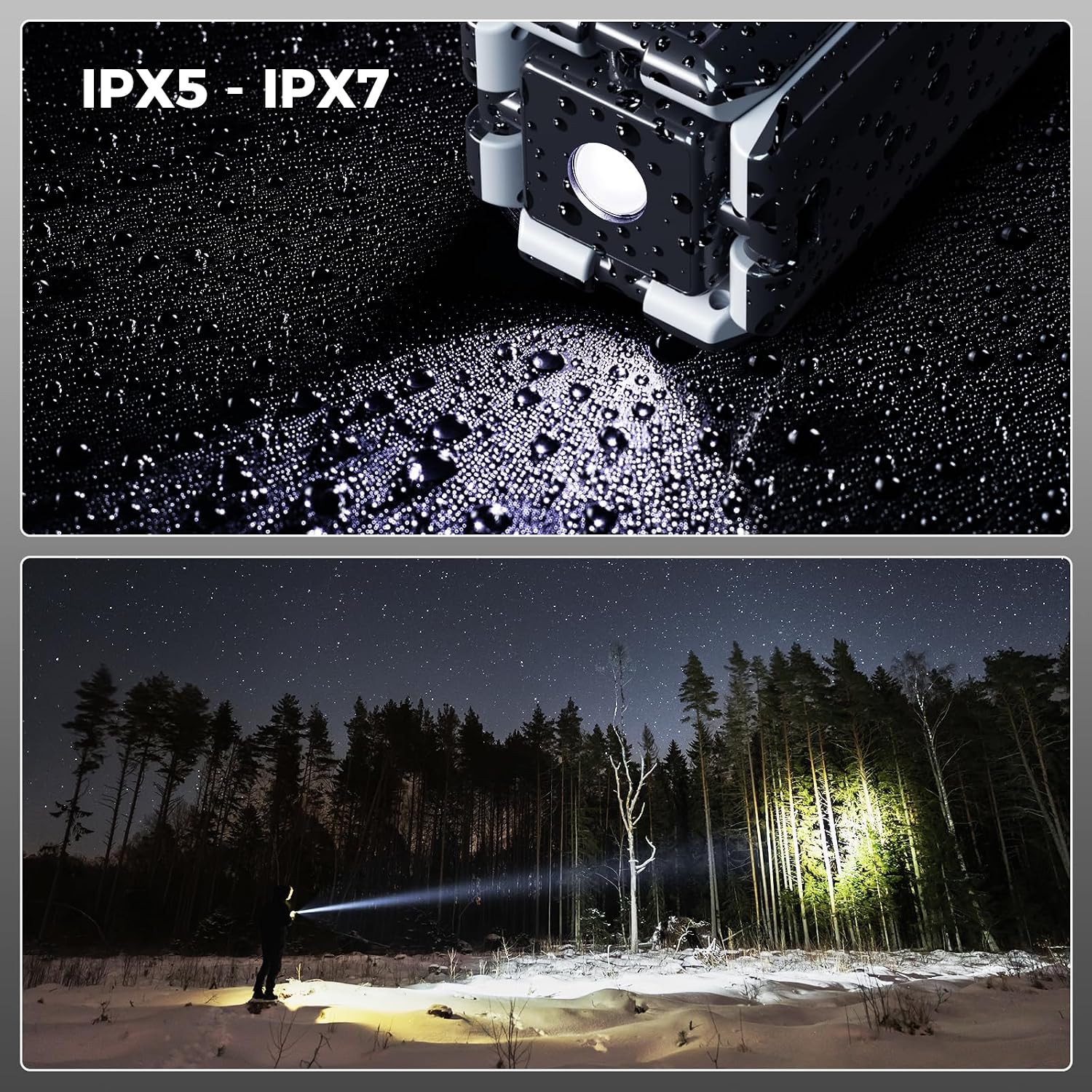 Thumbnail 5 de Clemas Telescopic Camping Lights Rechargeable 14,000 mAh – Magnetic, Dimmable LED Lanterns (6000LM, IPX5)