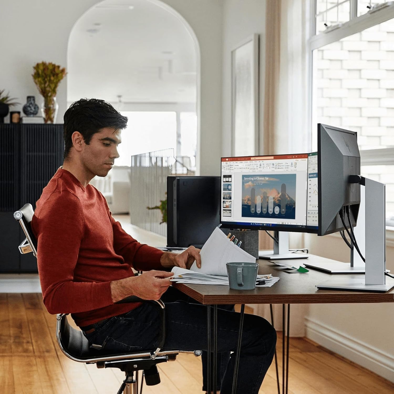 Detalle de HP ProDesk 400 SFF Desktop with 16GB RAM