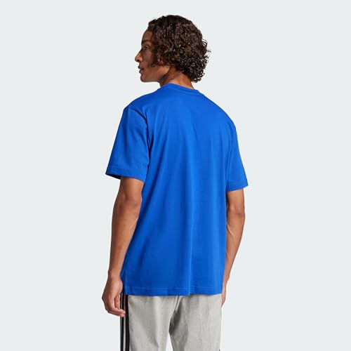 Detalle 2 de adidas Hombre Essentials Small Logo Single Jersey Shirt (XL) – Team Royal Blue/Black