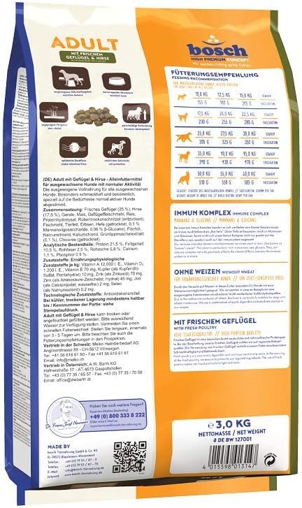 Detalle 2 de bosch HPC Adult Hundetrockenfutter 3 kg