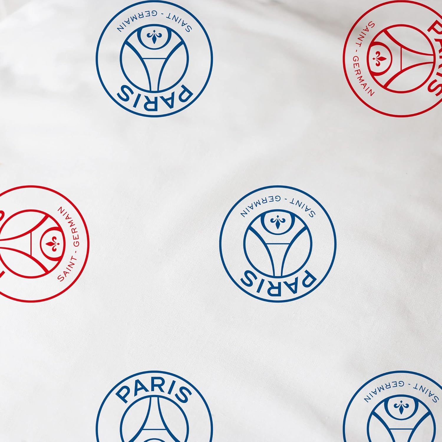 Thumbnail 4 de CTI Housse de Couette + taie d'oreiller 100% coton – Maillot Paris Saint-Germain (240 x 220 cm)