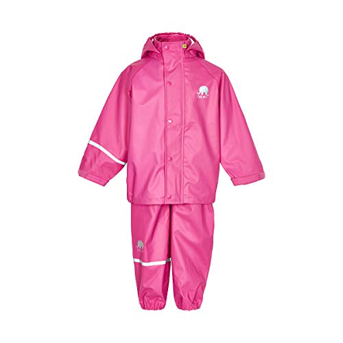 Detalle de Celavi 1145 Tuta antipioggia per bambine – rosa Real Pink, taglia 130