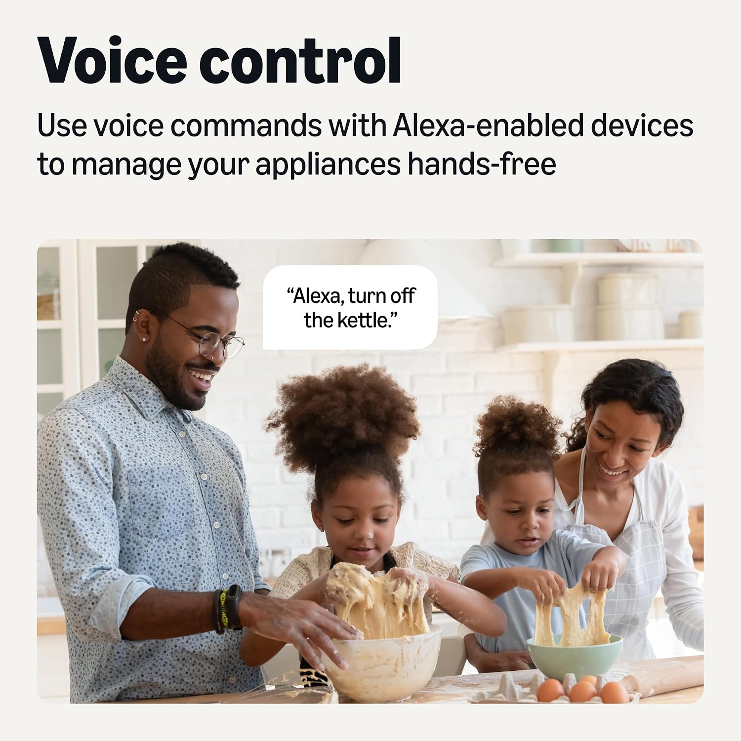 Detalle de Amazon Basics Single Outlet Indoor Wi-Fi Smart Plug (Alexa Only) – UK, 1 Pack