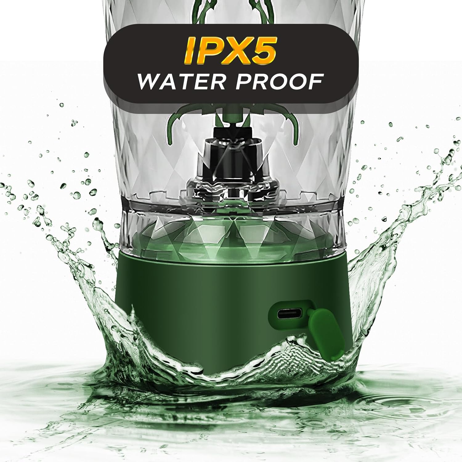 Thumbnail 4 de Electric Protein Shaker Bottle 550 ml blender cup 🥤