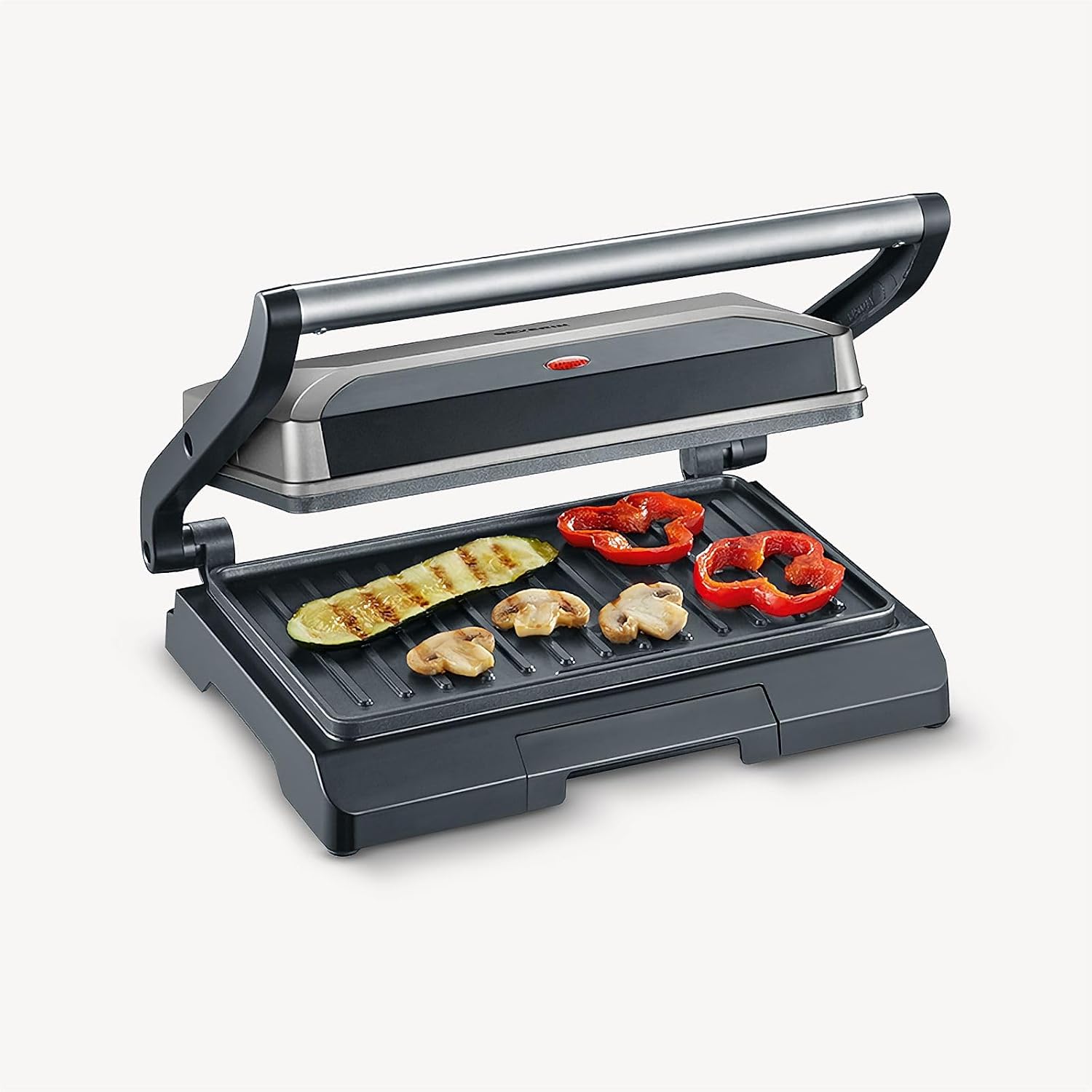 Detalle de Severin Bistecchiera Elettrica 800W: 2 in 1 Piastra per Steak e Panini