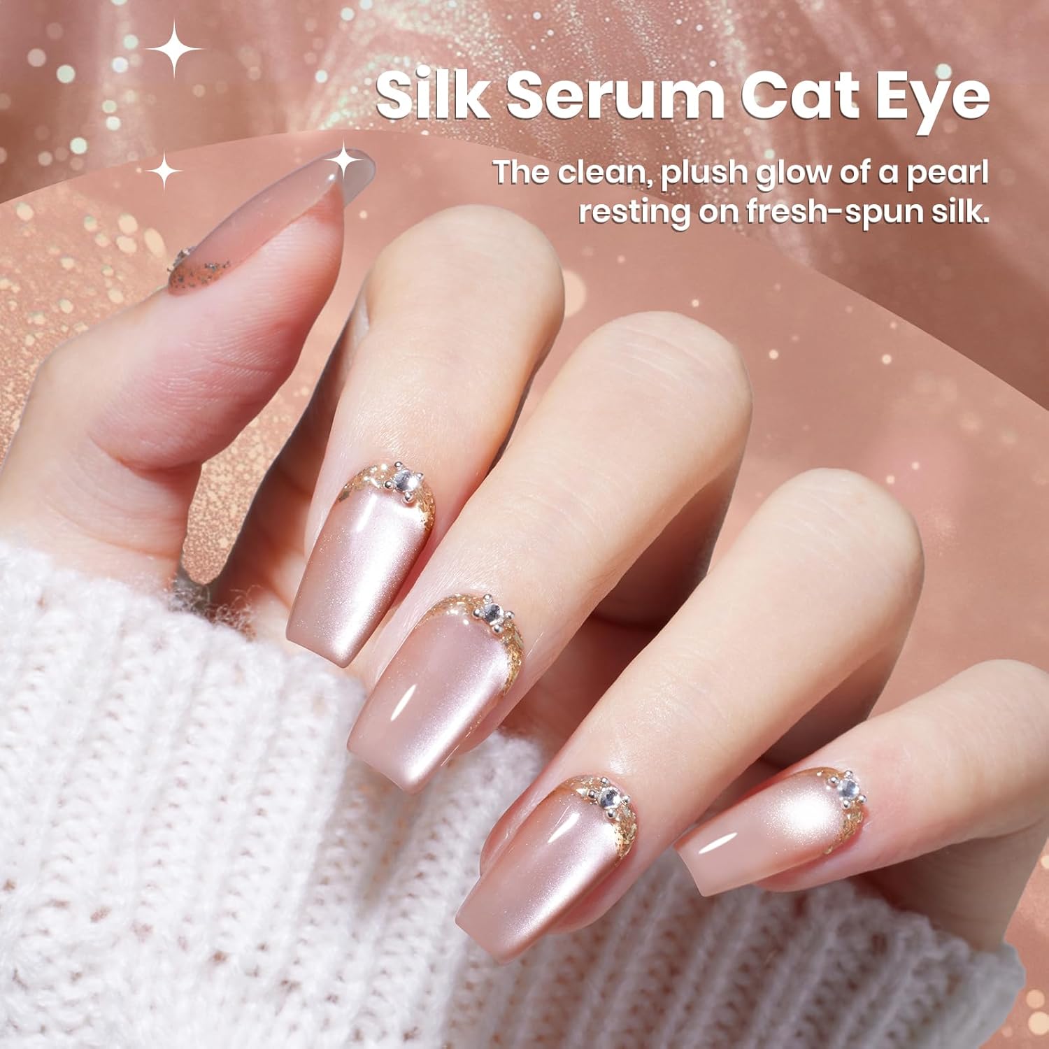 Thumbnail 2 de Beetles Nude Cat Eye Gel Polish 15ML