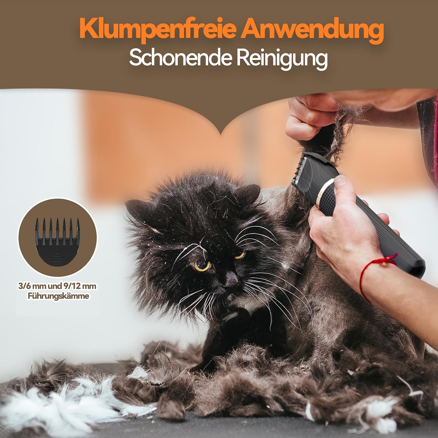 Thumbnail 3 de Bautrium Leise Schermaschine Katze Set