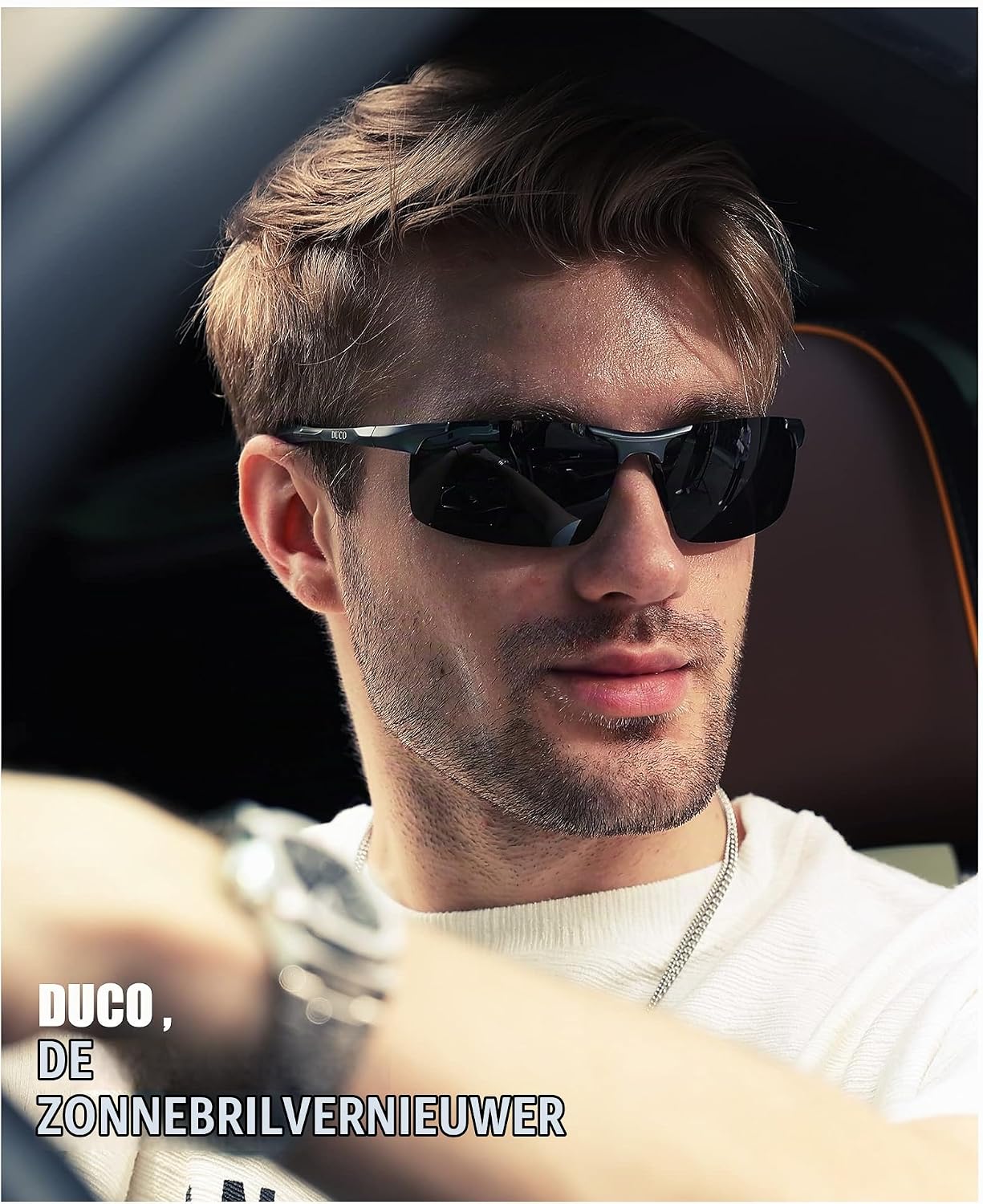 Thumbnail 5 de DUCO 8177S sportzonnebril met gepolariseerde TAC-glazen en UV400