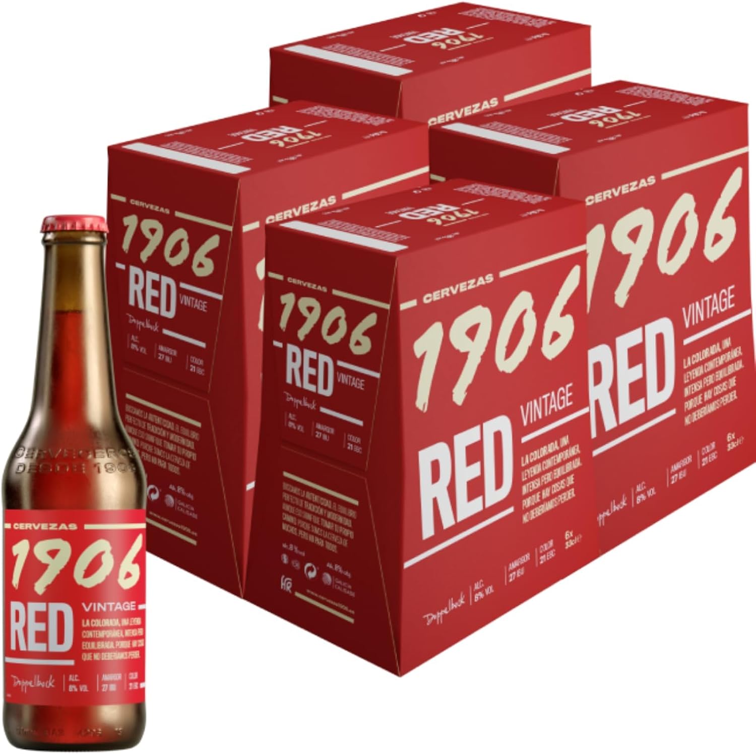 Detalle de 1906 Red Vintage 24x33 cl 🍺