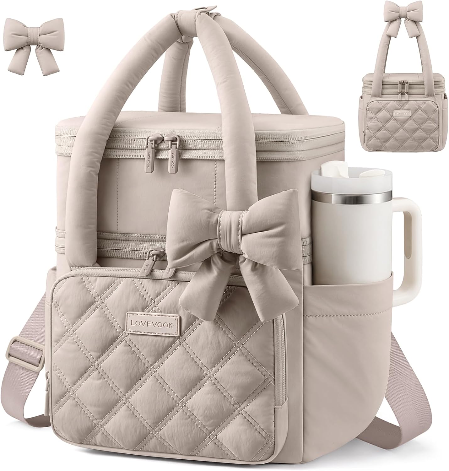 Detalle de LOVEVOOK Insulated Lunch Bag 15L
