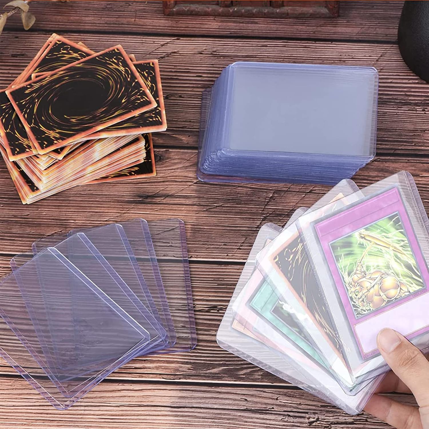 Thumbnail 6 de WAIZHIUA 76x101mm Toploaders 35pt rigid sleeves 📷