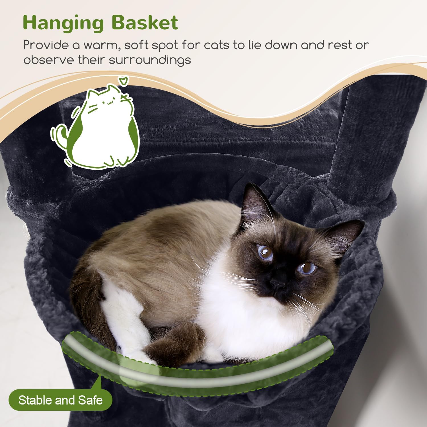 Detalle 1 de Globlazer Cat Tree, 76in