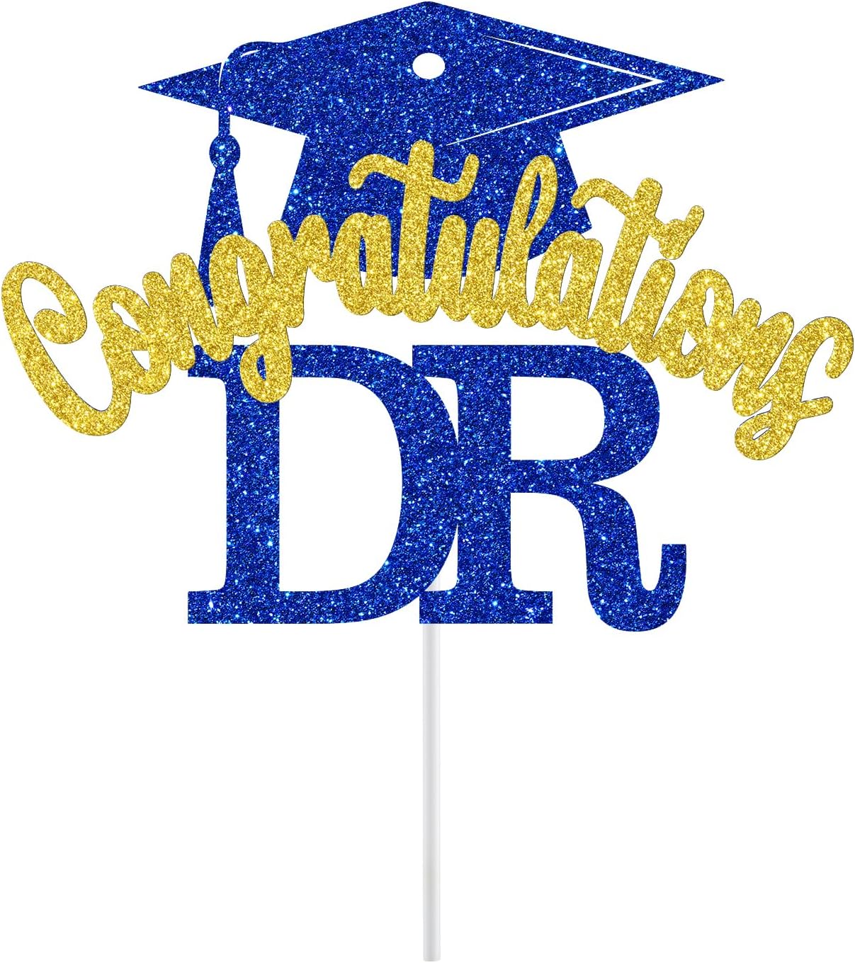 Thumbnail 1 de DR Graduation Cake Topper, Paper