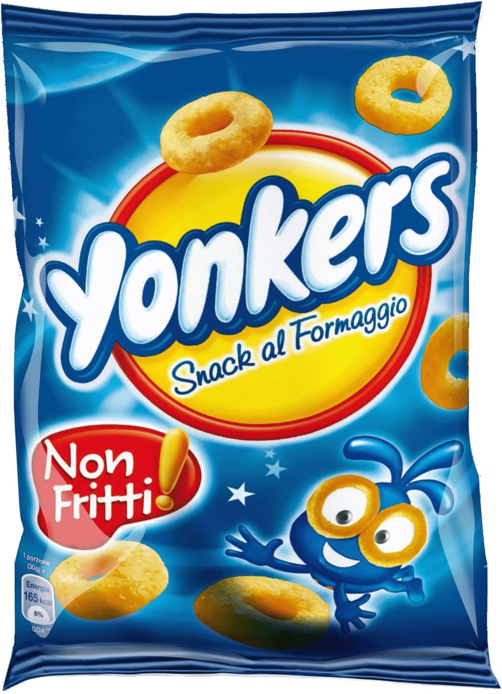 Thumbnail 2 de Yonkers Snack al Formaggio “Irresistibili Anelli” non fritti, 40x30 g (40 sacchetti)