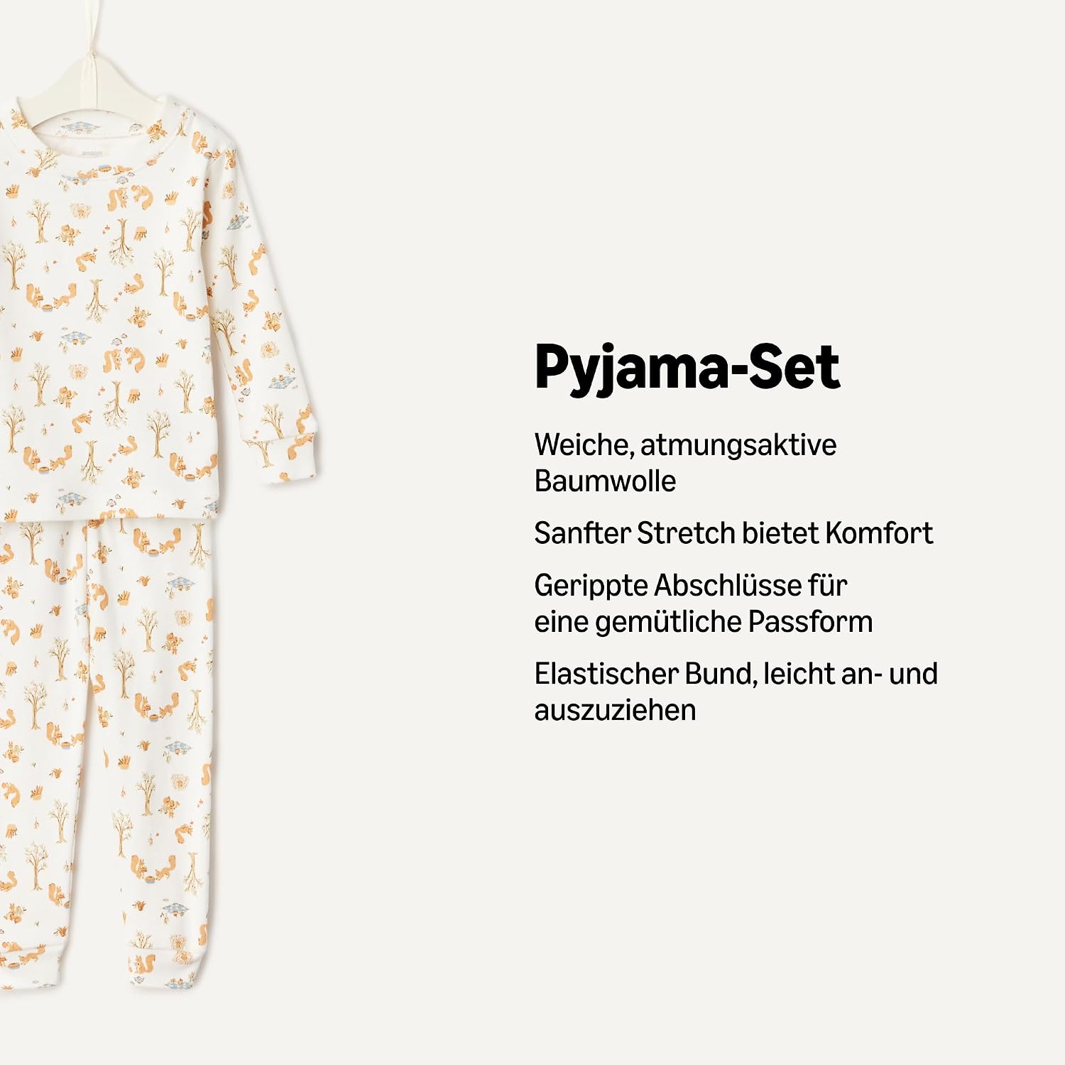 Detalle de Amazon Essentials x Sofia Grainge Damen Langärmeliges Henley-Pyjama-Set