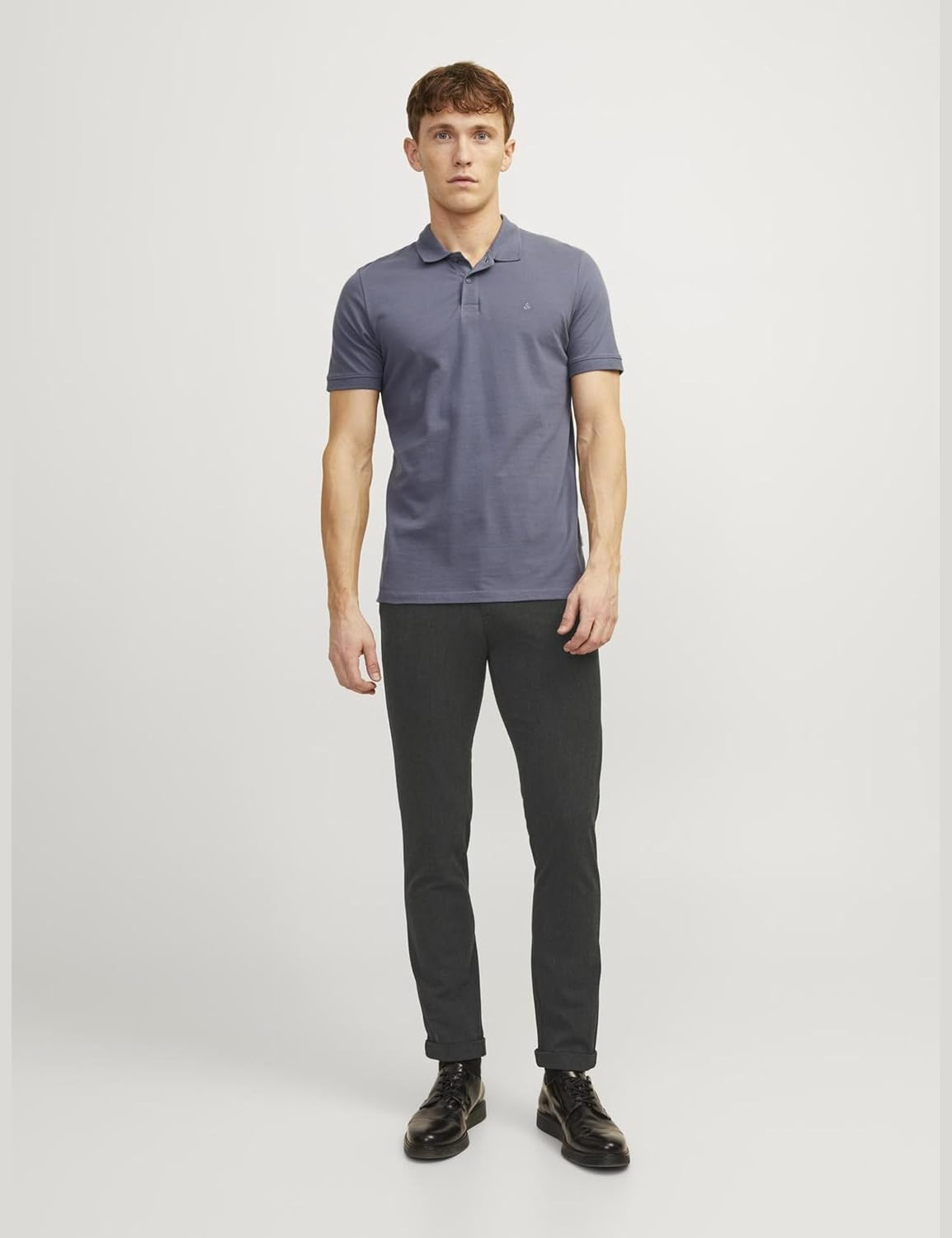 Detalle de Jack & Jones Mens Marco Conner Tartan Chino Trousers