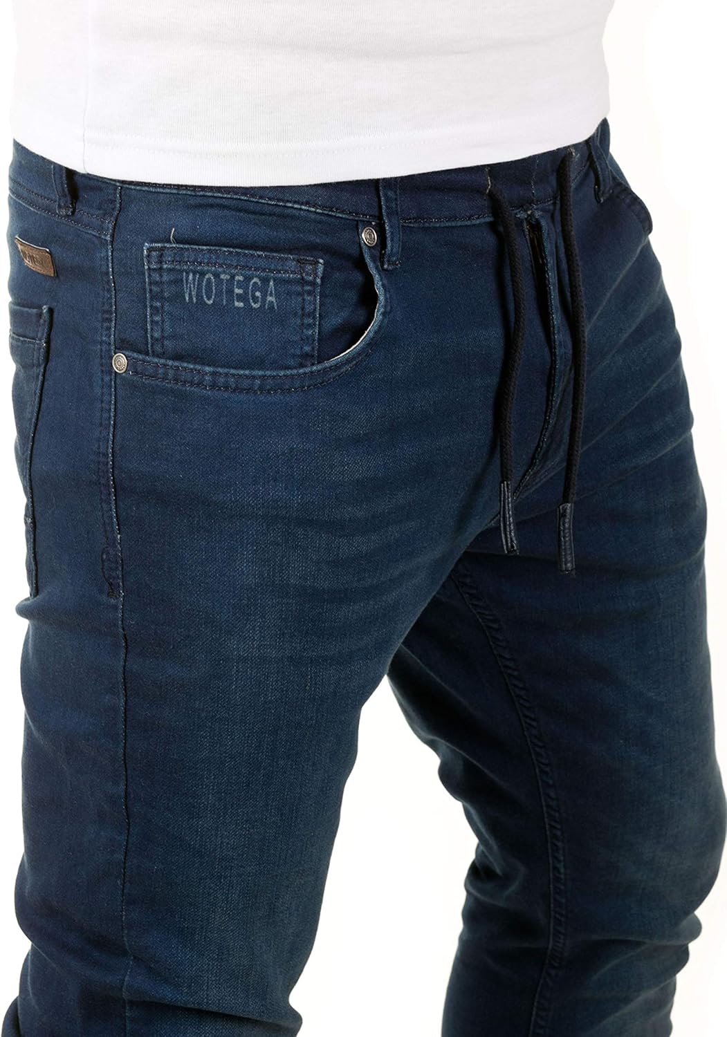 Thumbnail 4 de WOTEGA Noah – Herren Sweathose in Jeansoptik (Slim Fit)