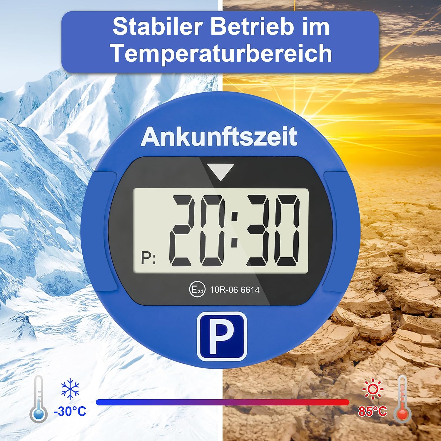 Thumbnail 4 de TEOV Elektronische Parkscheibe 1 Stück ⏱