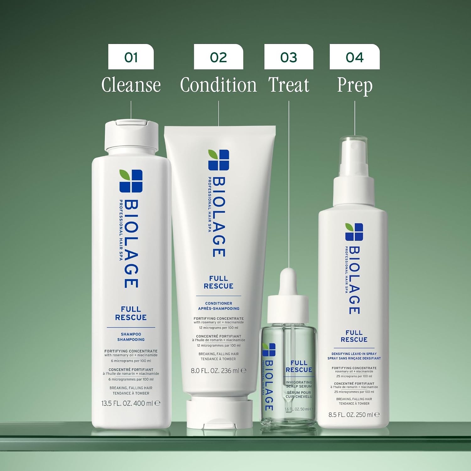 Thumbnail 5 de Biolage Full Rescue Invigorating Scalp Serum with Rosemary Oil & Niacinamide (50ml)