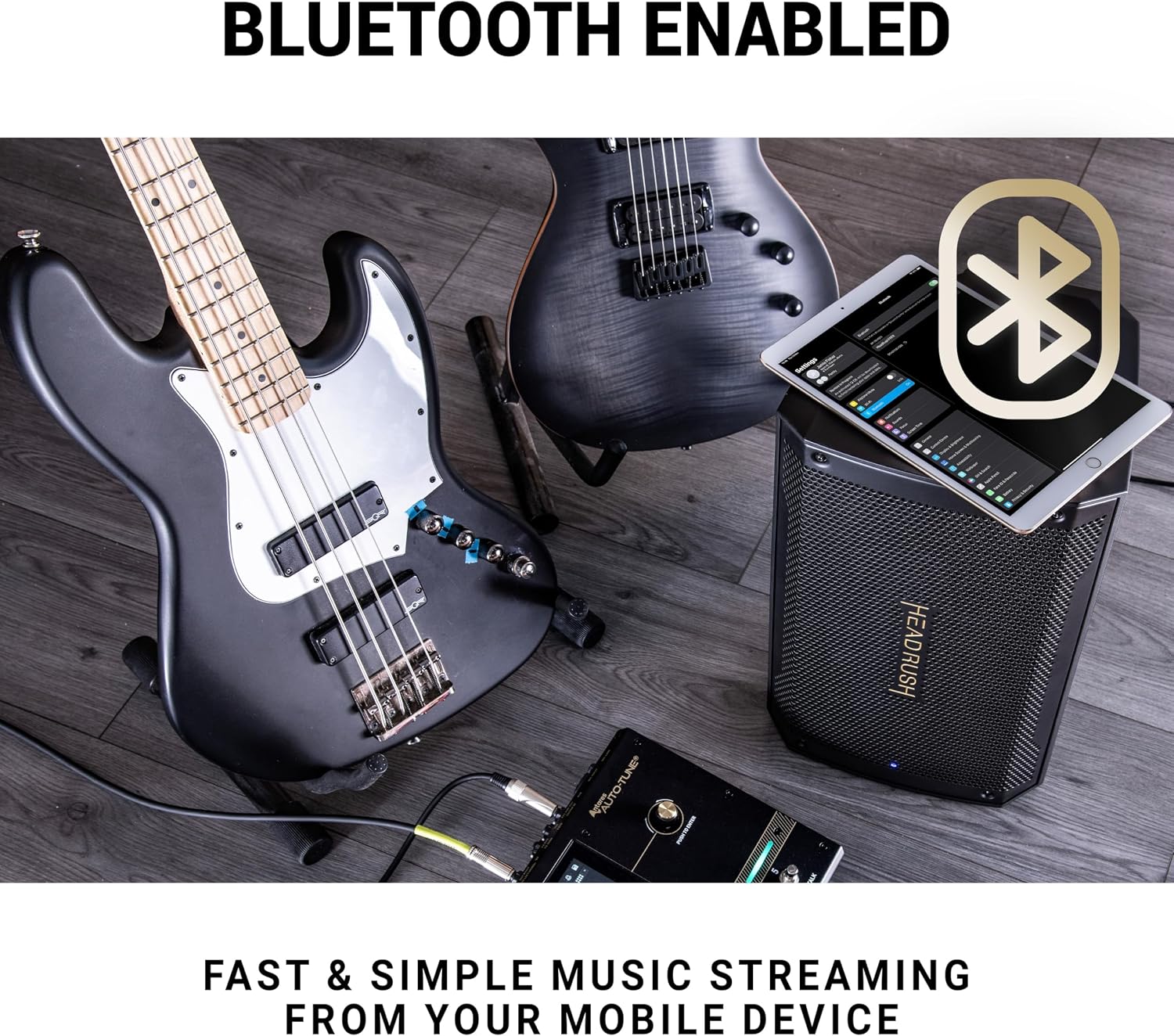 Detalle 1 de HeadRush FRFR108 MKII 2000W FRFR Speaker with Bluetooth