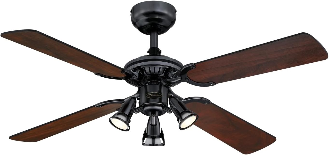 Detalle de Westinghouse 73061 Princess Euro – wentylator sufitowy 105 cm z oświetleniem