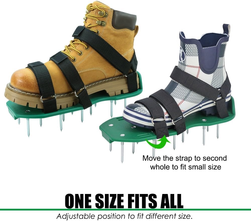 Thumbnail 2 de HSLighting Aérateur Pelouse Chaussure – Chaussures à Ongles pour Aérer et Entretenir Votre Pelouse