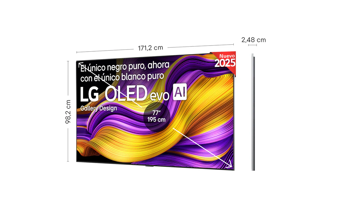 Thumbnail 1 de LG OLED77G55LW Smart TV OLED evo AI G5 77" 4K 2025