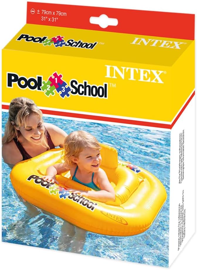 Detalle de Intex 56587EU Deluxe Baby Float mit Sitz – Multicoloured