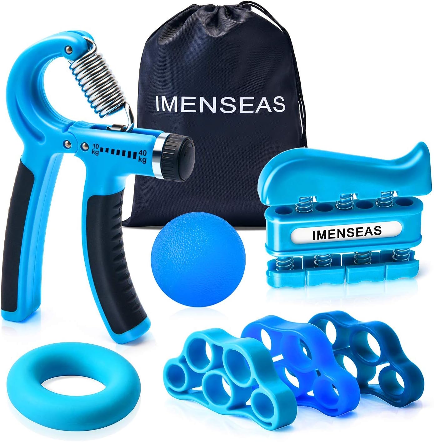 Detalle de IMENSEAS Hand Grip Trainer 7-Pack