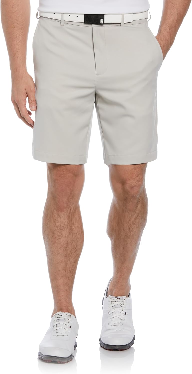 Detalle de PGA Tour Men’s 9" Golf Shorts with Expandable Waistband