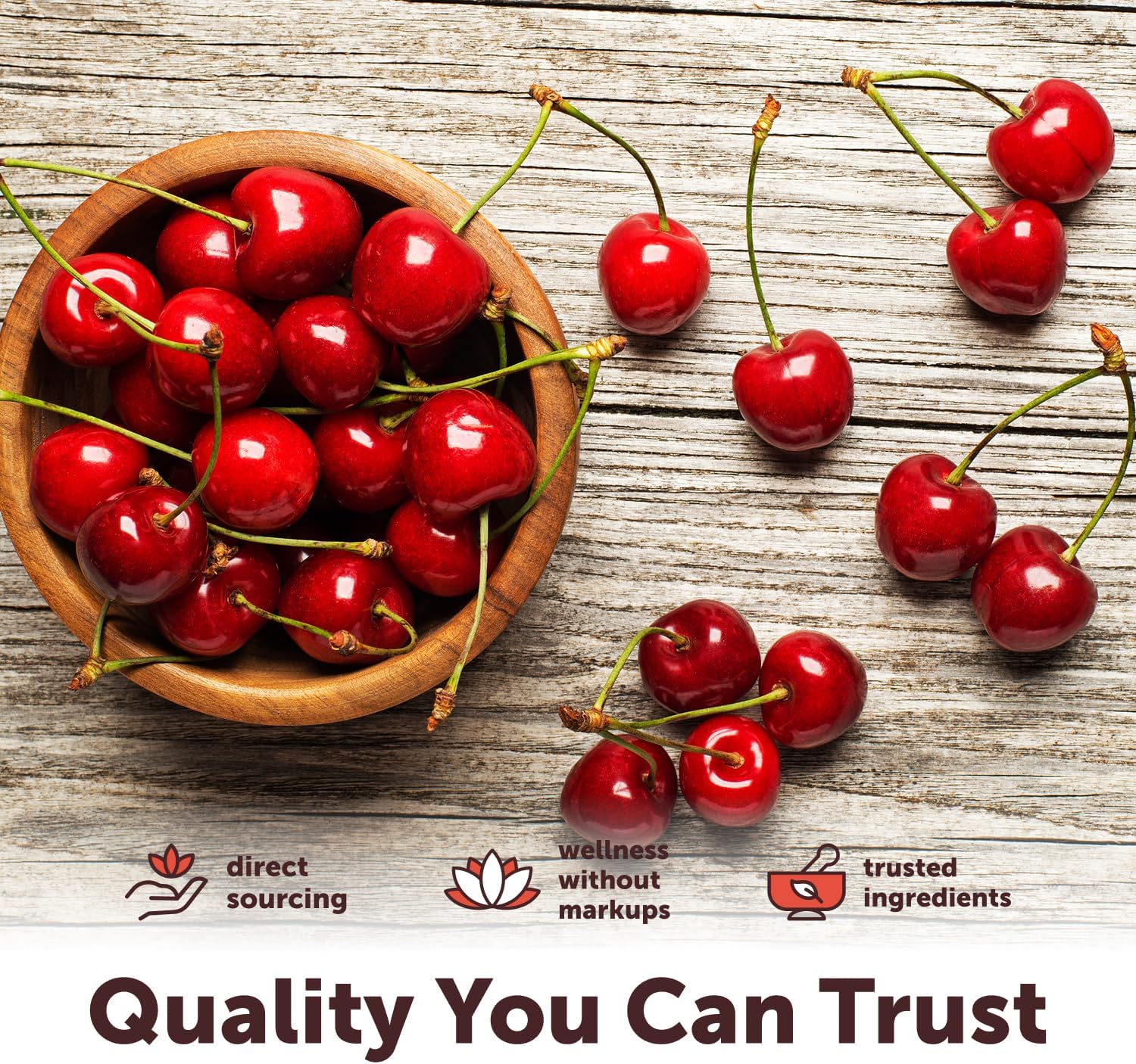 Detalle 2 de Micro Ingredients Tart Cherry Softgels, 300 Count