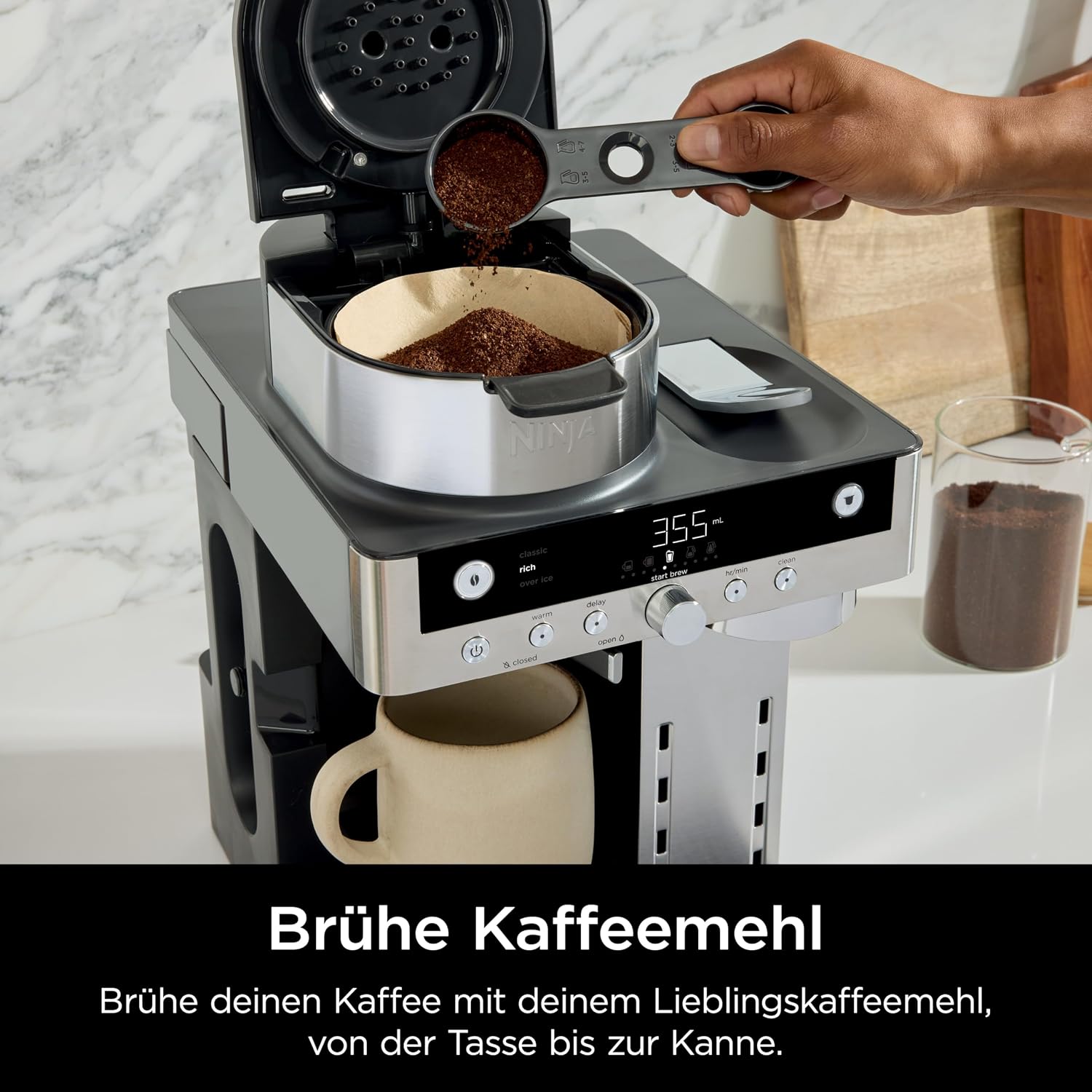 Detalle 2 de Ninja Prestige 2-in-1 Kapselmaschine CFN802EU