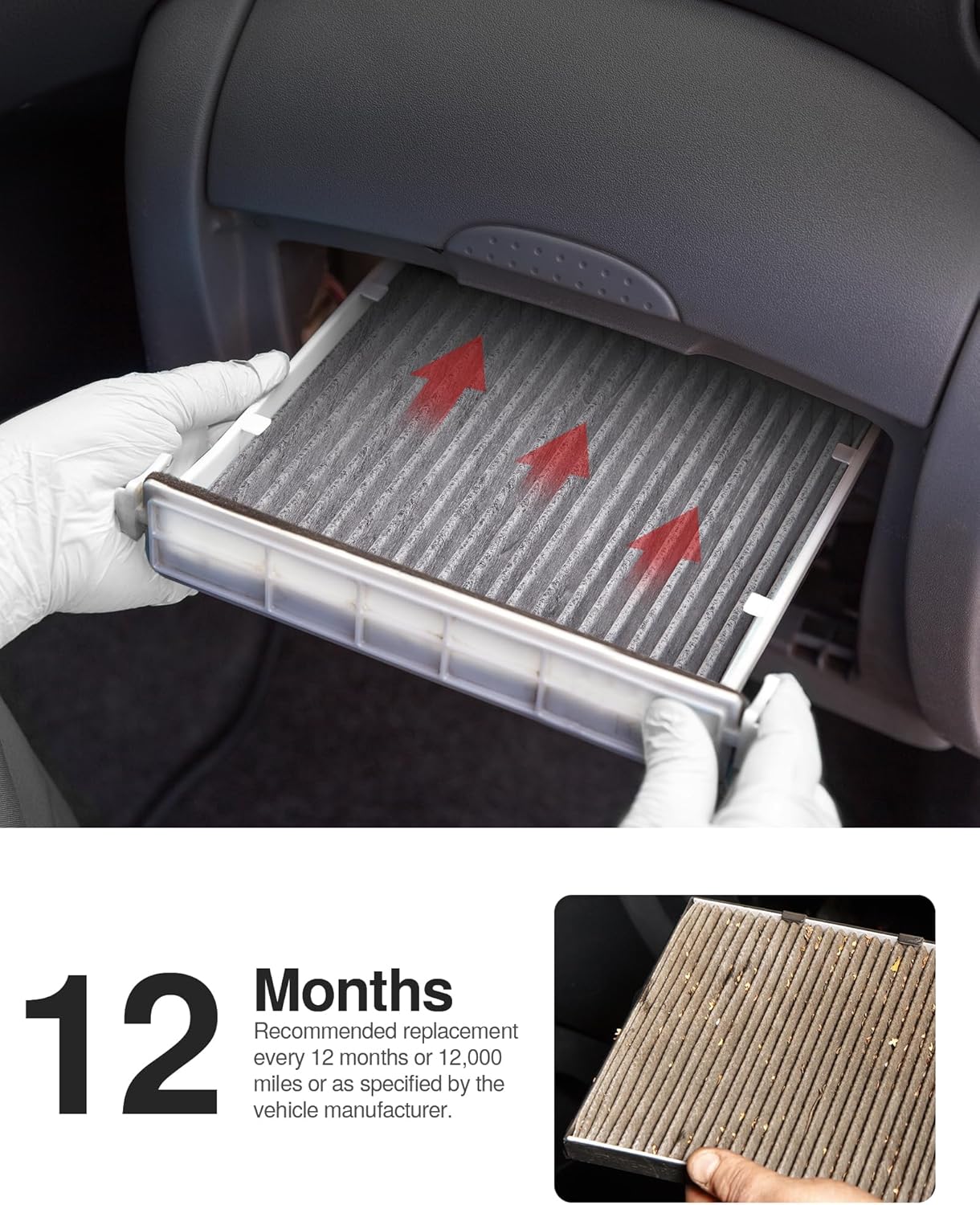 Thumbnail 5 de Puroma 2 Pack Cabin Air Filter 2-Pack