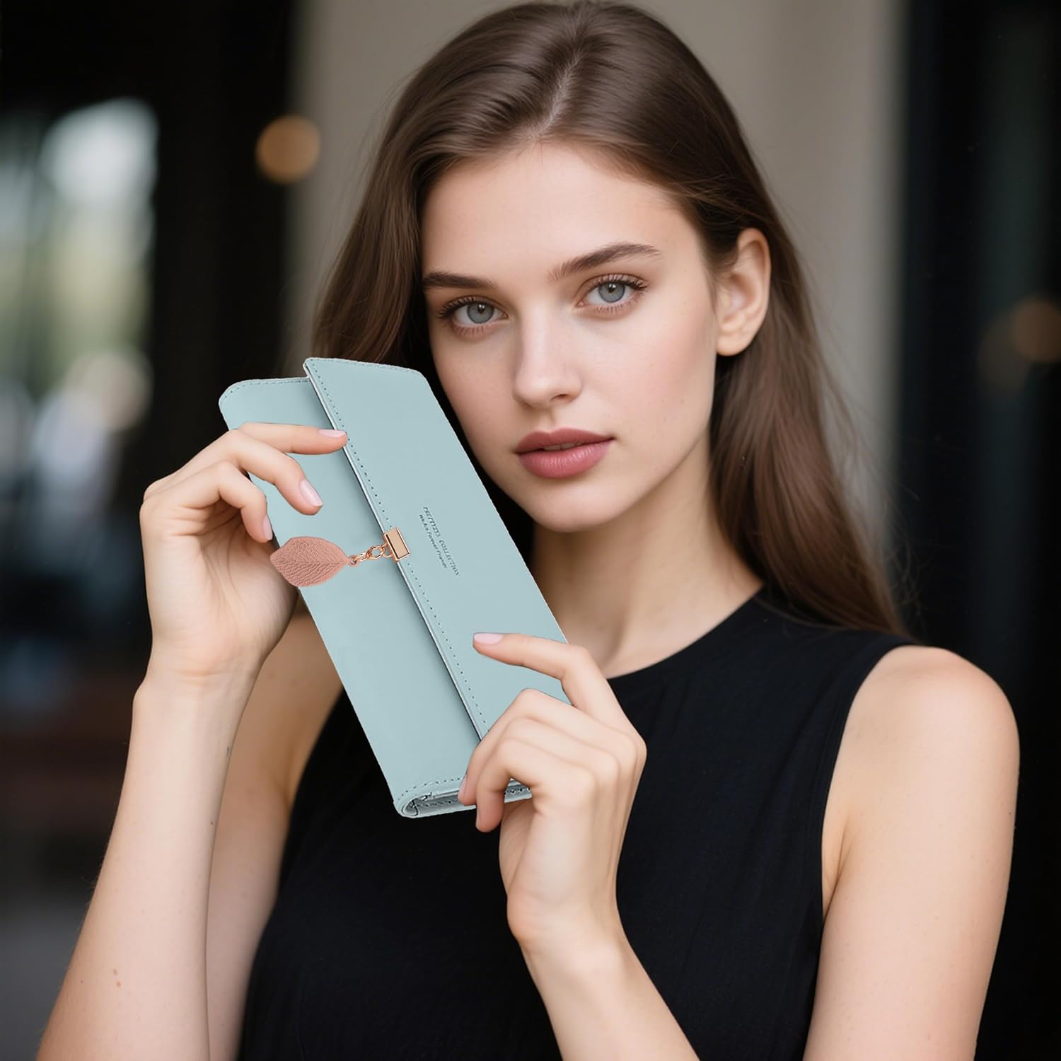 Thumbnail 6 de ZhengYue Ladies Purse PU Leather 10‑slot Wallet 🎀