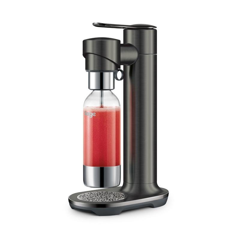 Detalle de Carbonatador Sage InFizz Fusion Acero Inoxidable Negro 1 L